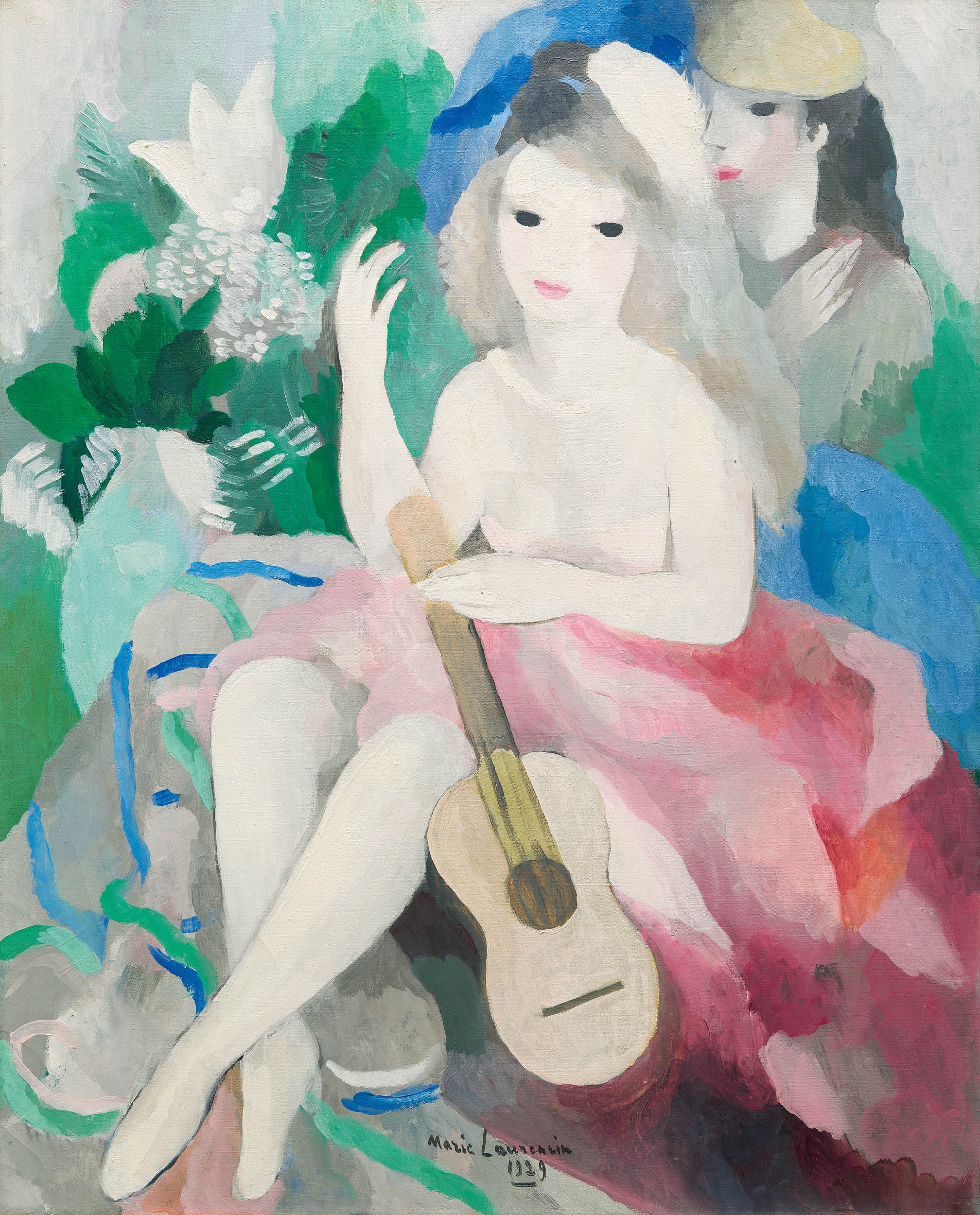 Marie Laurencin、FEMME A GUITARE