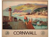 Cornwall St Ives by Leonard Richmond, Circa 1930