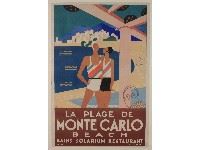 La Plage de Monte Carlo, - Michel Bouchaud