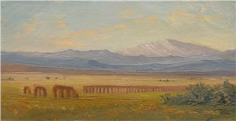 Römische Campagna mit der Aqua Claudia - Johanna von Raesfeld