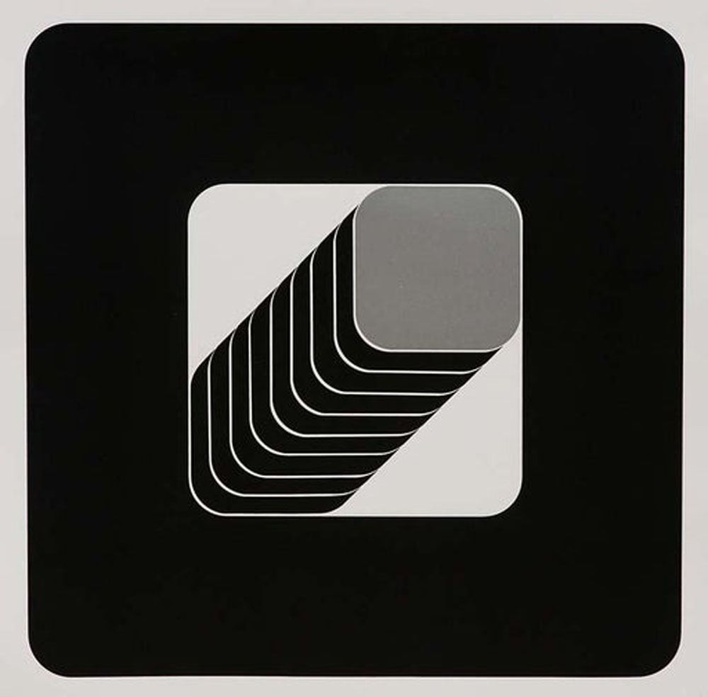 Artwork by Thomas Lenk, o.T., Made of Serigraph on smooth paper