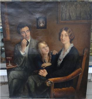Familienportrait - Max von Seydewitz
