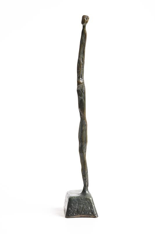 Artwork by John Cohen, Being, Made of unique bronze