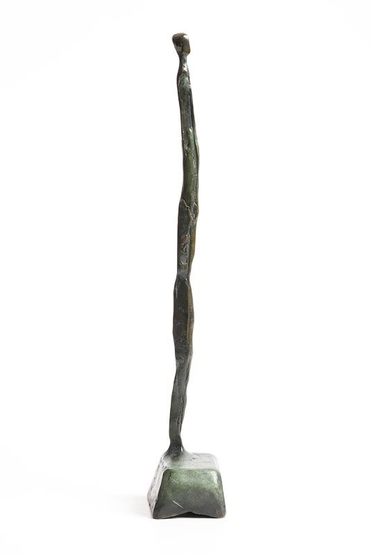 Artwork by John Cohen, Being, Made of unique bronze