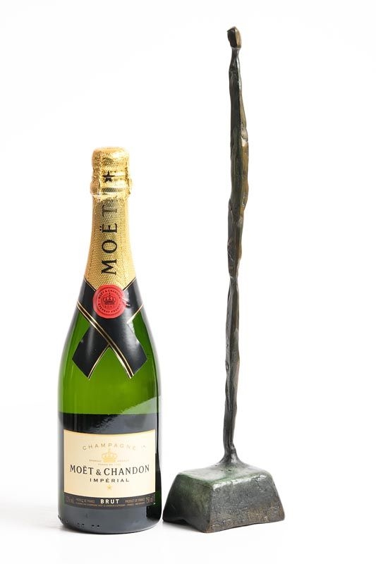 Artwork by John Cohen, Being, Made of unique bronze