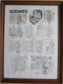 The Serenade - Herluf Bidstrup