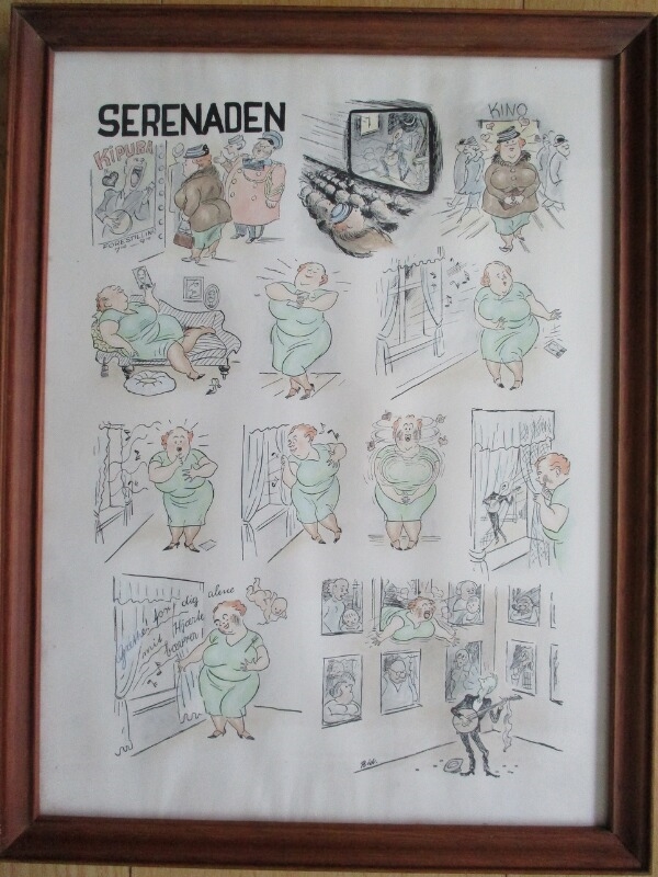 風刺画選集　ハールフ・ビストルップ(Herluf Bidstrup) 作 本 風刺画選集 ハールフ・ビストルップ(Herluf Bidstrup) 作