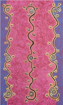 JANGANPA JUKURRPA (NATIVE POSSUM DREAMING) - Paddy Japaljarri Stewart