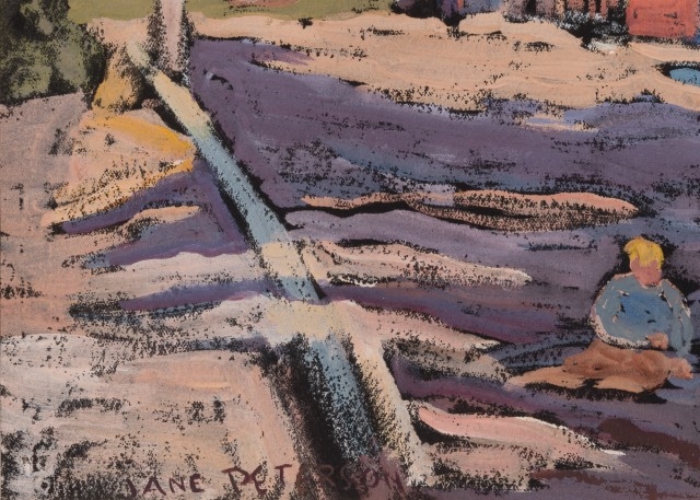 Jane Peterson | Gloucester Street Scene | MutualArt