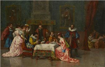 La partie de cartes - P. Moyadar