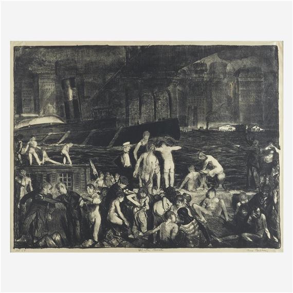 Splinter Beach by George Bellows, 1916