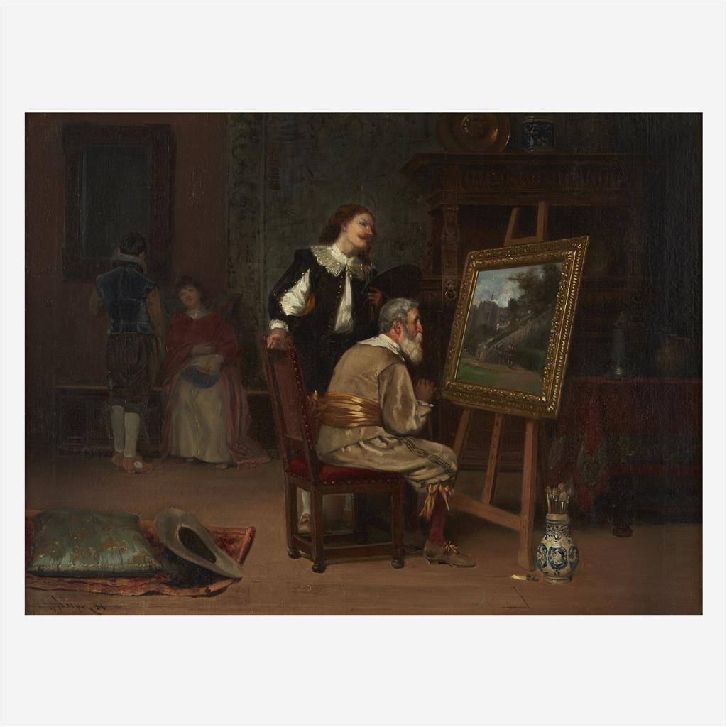 John Henry Dolph The Art Critic (1886) MutualArt