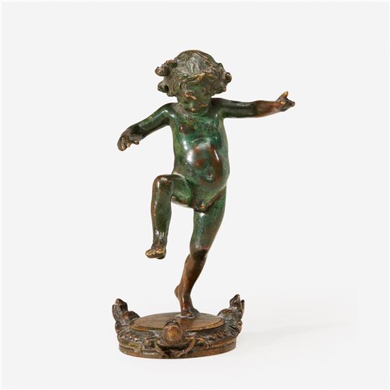 Frog Baby Fountain by Janet Scudder