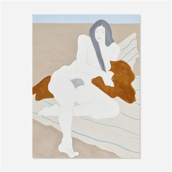 White Nude by March Avery, 1975