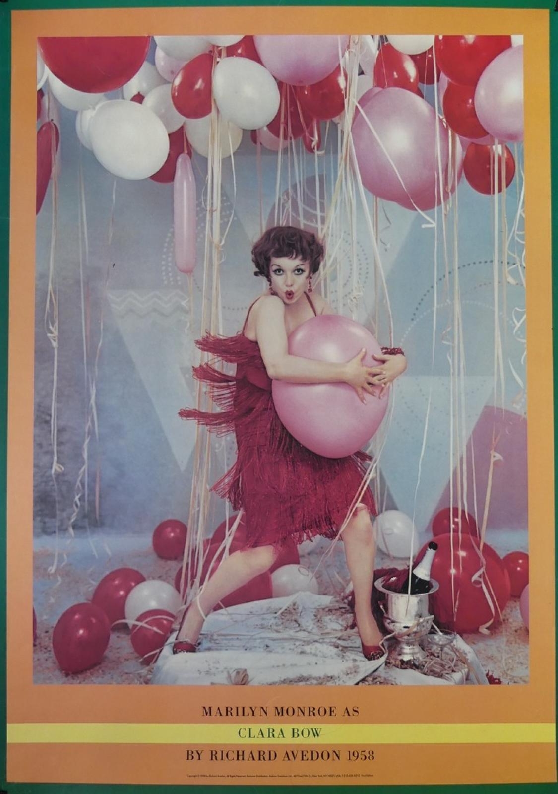 Richard Avedon MARILYN MONROE AS CLARA BOW (1958) MutualArt