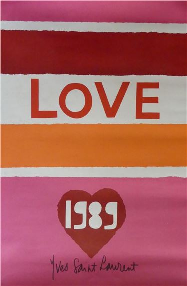 Yves Saint Laurent | LOVE (1989) | MutualArt