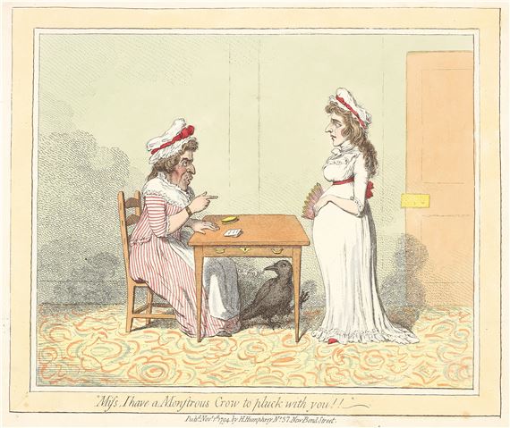 Miss, I Have a Monstrous Crow to Pluck with You!! (BM 8557)