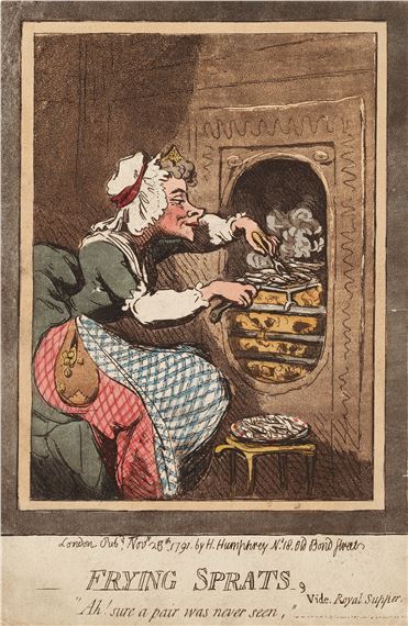 Frying Sprats, Vide. Royal Supper (BM 7922)