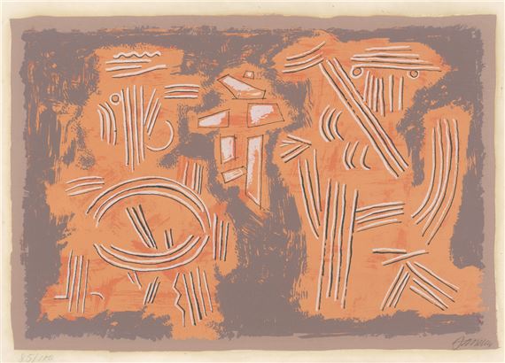 Mykene by Willi Baumeister, 1954