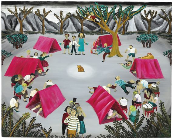 The Wild by Huang Hai-Hsin, Painted in 2015.