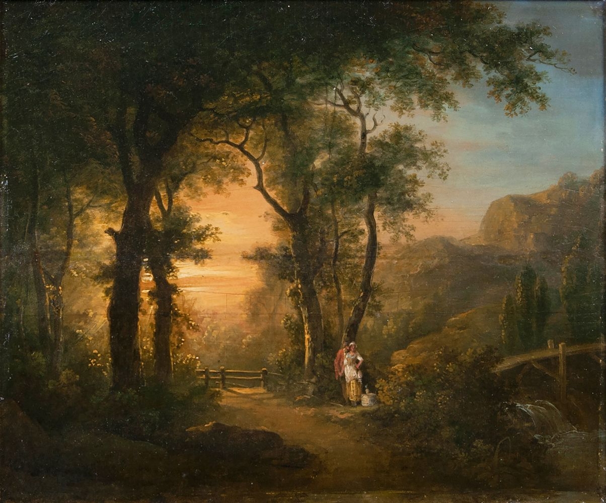 John Rathbone | RENDEZVOUS BY THE WATERFALL | MutualArt