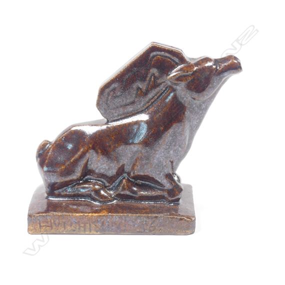 Stylised horse sculpture