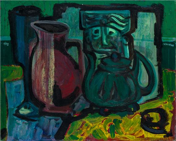 Idolo e brocche (Il bricco rosso) - Riccardo Vianello