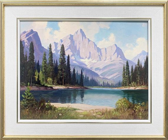 AKE MINNEWANKA by Roland Gissing, 1959