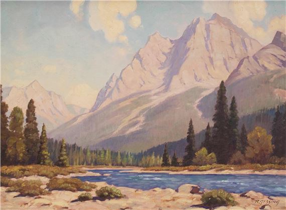 ON VERMILLION RIVER by Roland Gissing