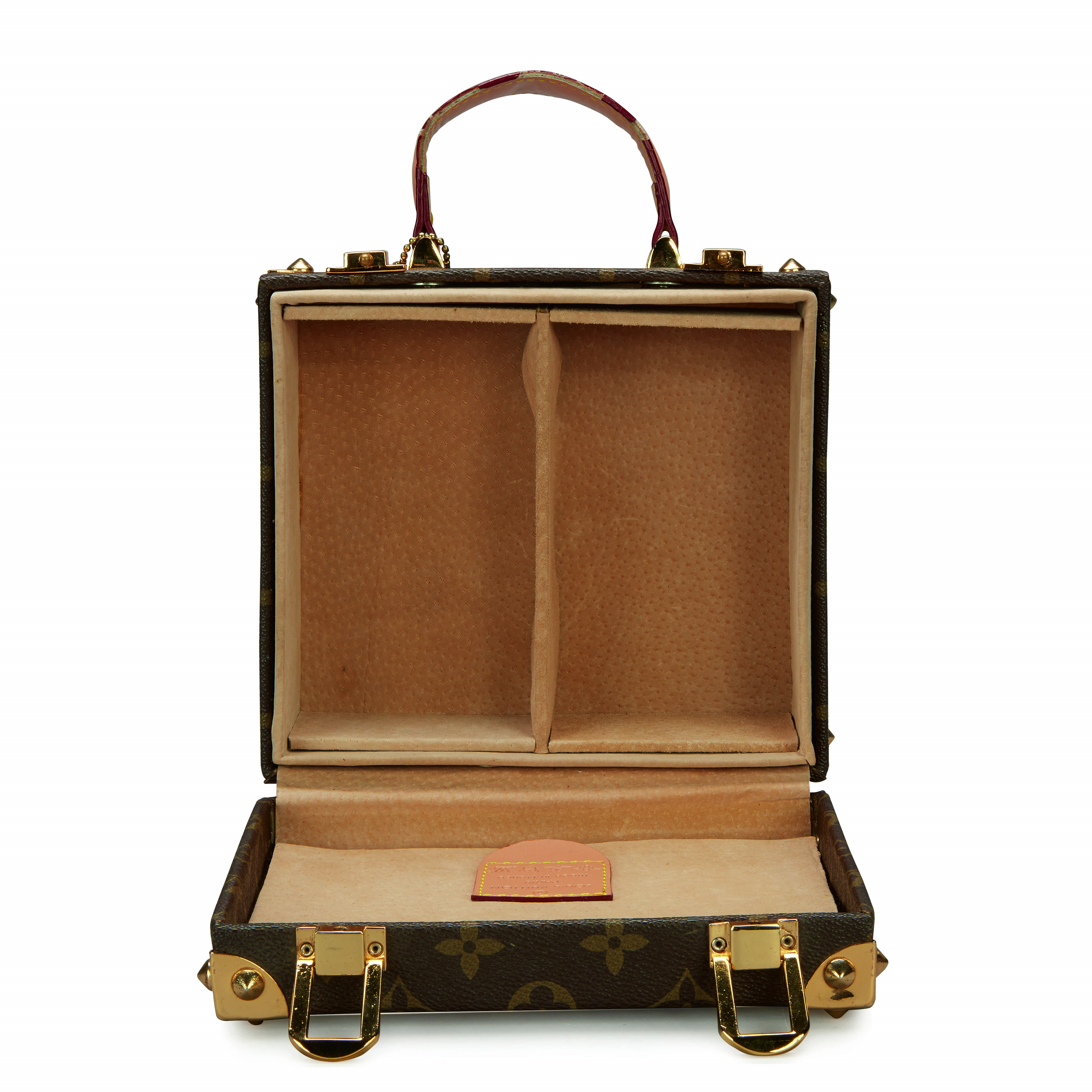 Louis Vuitton Suitcase Cotteville 40 Monogram Canvas Brown in Canvas with  Gold-tone - US