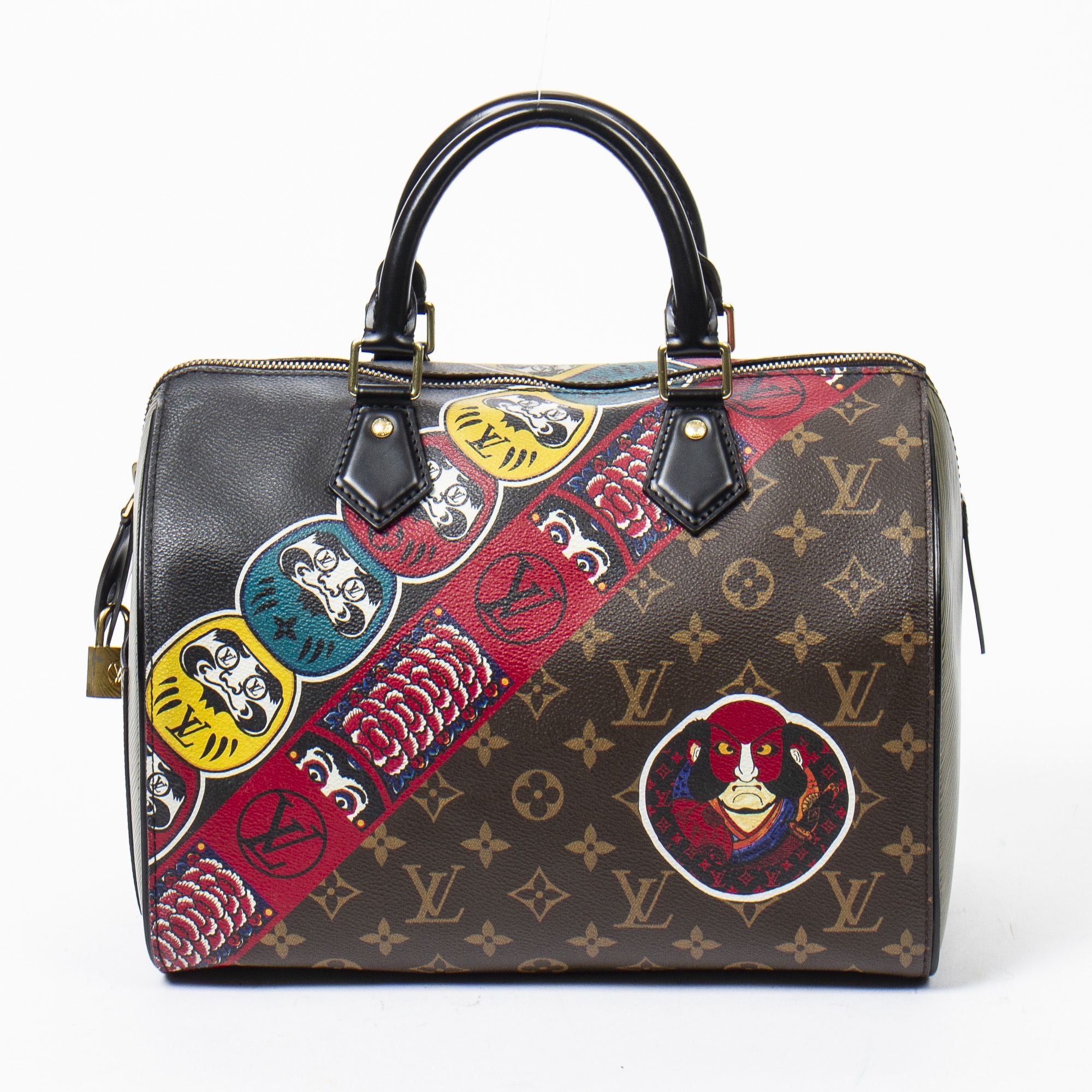 Louis Vuitton, Brown and Pink Canvas Limited Edition Neverfull Roses MM in  Monogram Roses Canvas with Golden Brass Hardware (2009)