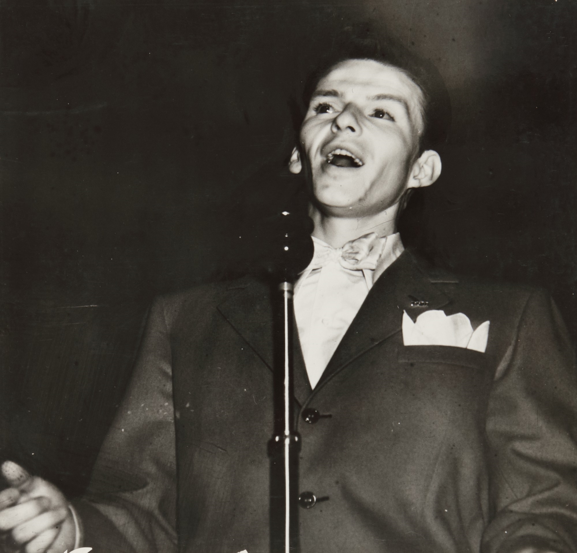 Weegee | Frank Sinatra, Paramount Theater (1944) | MutualArt