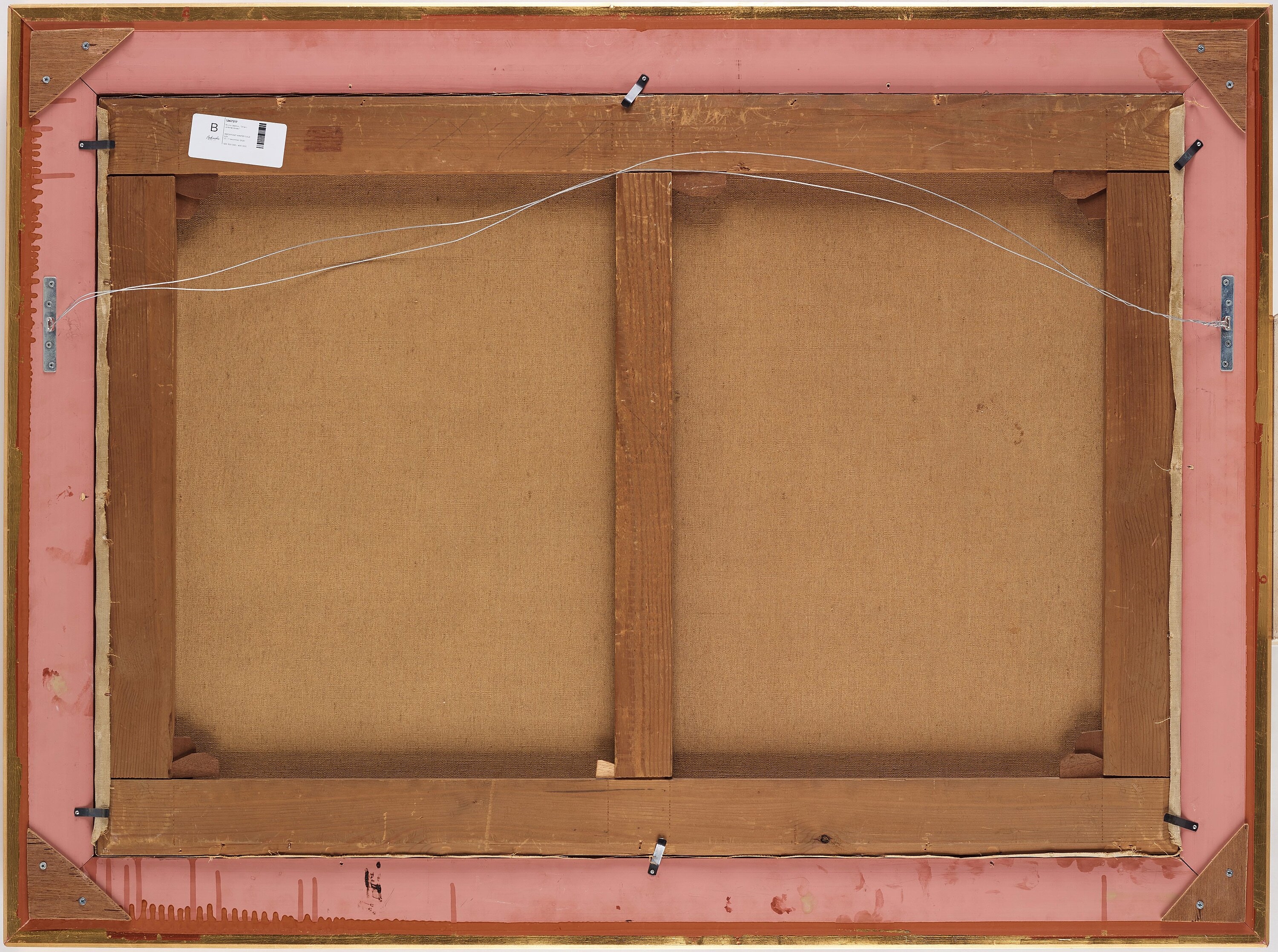 Artwork by Bruno Liljefors, "Orrar i vinterlandskap" (Winter landscape with black grouse), Made of Oil on canvas