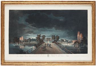 "Utsigt af Forsmarcks Bruk - Öfverståthållaren, Presidenten, Riddaren och Commendeuren af Kongl. Maj.ts Orden Högvälborn - Martin Rudolph Heland