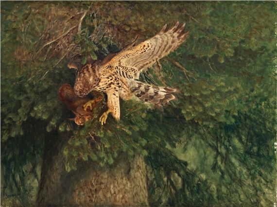 "Drama i skogen" (Drama in the forest)