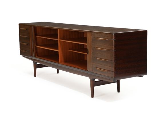 A mahogany sideboard by Johannes Andersen, 1960s
