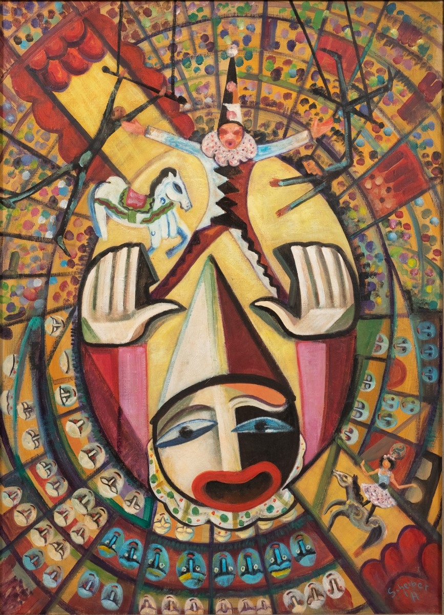 Hugó Scheiber | Portrait of Alexandra Alexandrova Exter (1926) | MutualArt