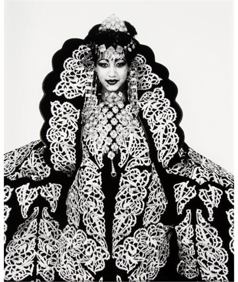 Untitled (from the Moroccan Brides series) by Valérie Belin, 2000