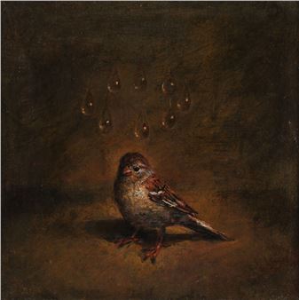 Study For Chromatic Aberration-Cyncere Cympathy (Brown) - Thomas Woodruff