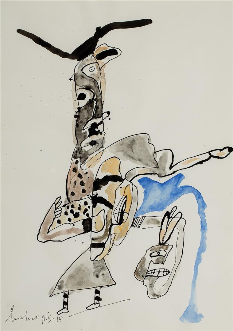 Lucebert | Untitled (1991) | MutualArt