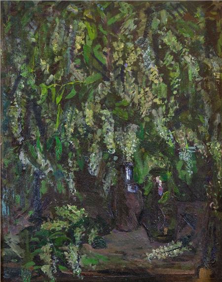 Rainy Twilight by Georgiy Andreevich Sysilyatin, 1973