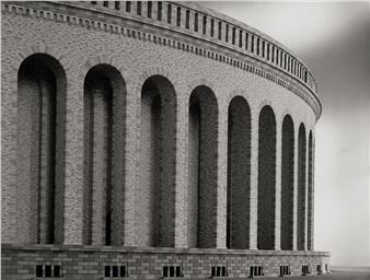Model for the new stadium in Nuremberg - Ernst Börner