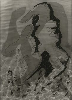 Two works: Cliché verre 60; Cliché verre 62 - Pidder Auberger