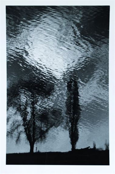 Pražská veduta by Oldřich Škácha, 22. 10. 1984