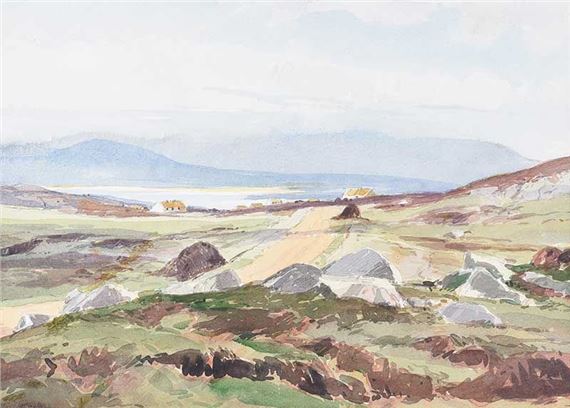 VIEW IN WEST OF IRELAND by Theodore James Gracey