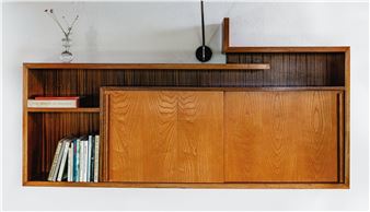 Meuble suspendu, pièce unique - Pierre Debeaux