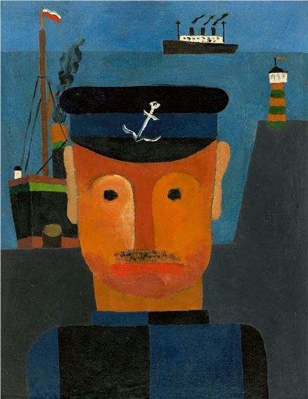 Seemann by Franz Wilhelm Seiwert, 1924