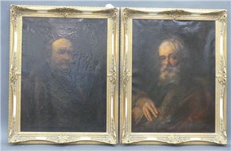 Two works: Untitled (2) - Rembrandt van Rijn