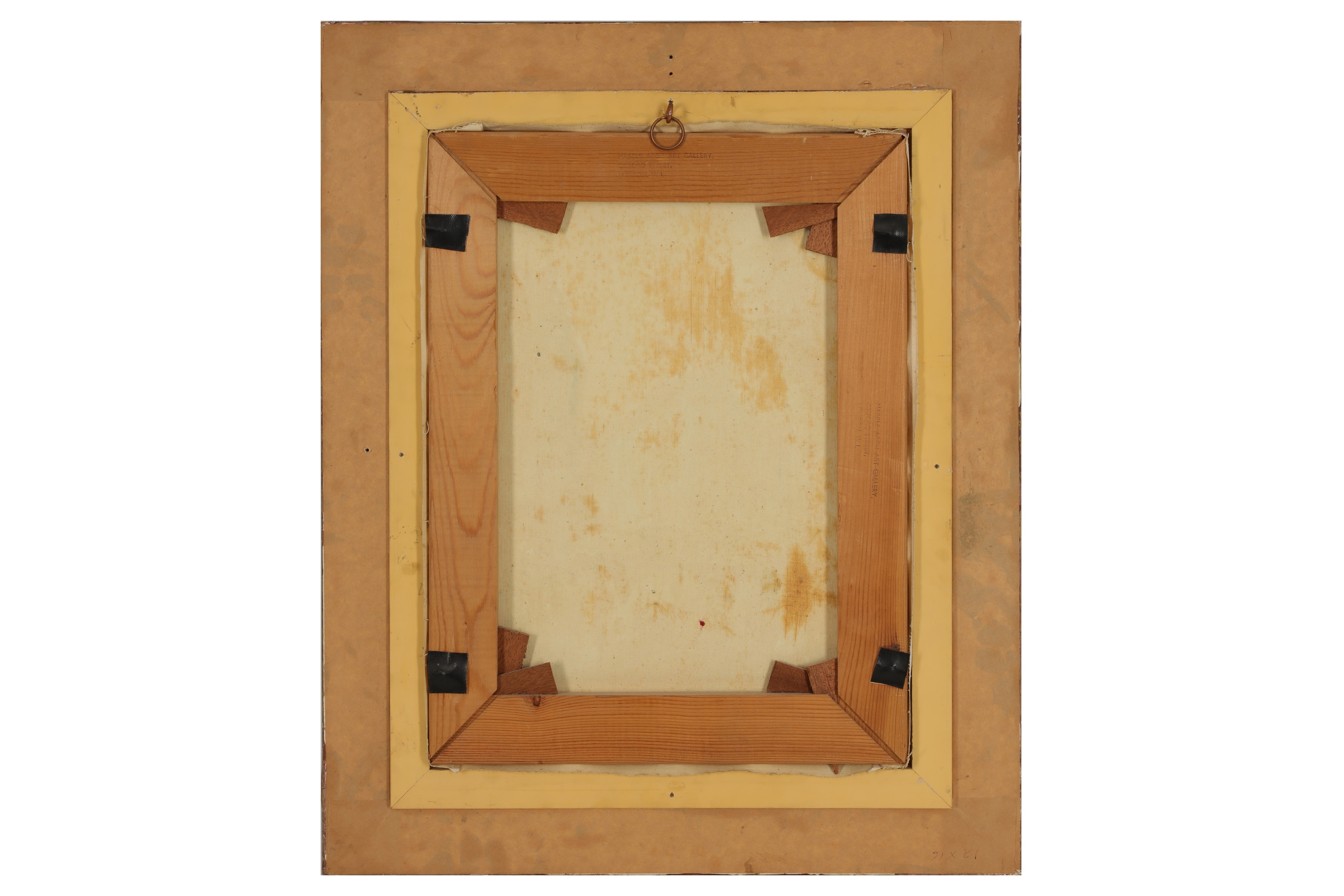 Artwork by Giordano, Parisian street scene, Made of oil on canvas