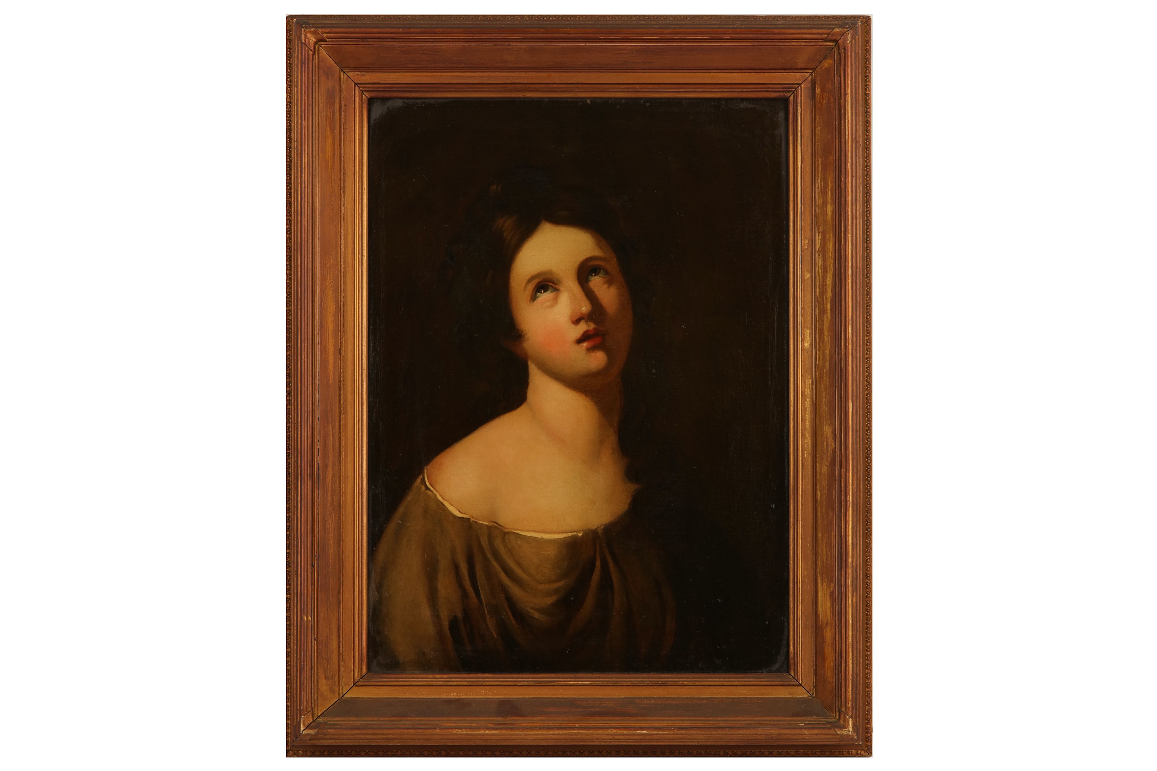 George Romney | Portrait of a lady as a Vestal | MutualArt